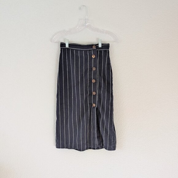 Dresses & Skirts - Women's Navy and White Skirt